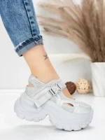 Pantofi Sport Dama cu Platforma 0897-15 GREY | MEI