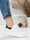 Sneakers Dama BF55 WHITE-BLACK | MEI