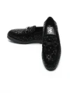 Mocasini Barbati din piele naturala 5NXE78 BLACK | EXCENTRIC SHOES