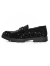 Mocasini Barbati din piele naturala 5NXE78 BLACK | EXCENTRIC SHOES