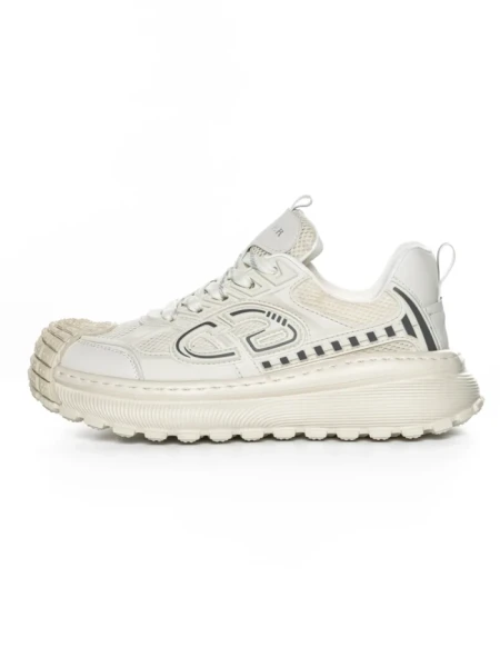 Pantofi Sport Barbati din piele naturala 9336 WHITE | ADVANCER