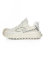 Pantofi Sport Barbati din piele naturala 9336 WHITE | ADVANCER