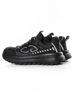 Pantofi Sport Barbati din piele naturala 9336 BLACK | ADVANCER