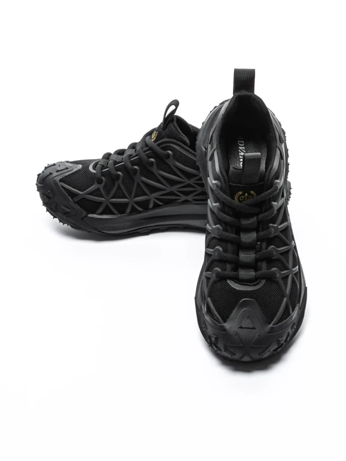 Pantofi Sport Barbati din piele naturala 7516 BLACK | ADVANCER