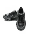 Pantofi Sport Barbati din piele naturala 95932 BLACK | ADVANCER