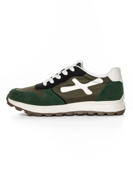 Pantofi Sport Barbati din piele naturala 8513 GREEN | ADVANCER
