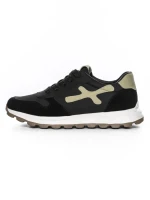Pantofi Sport Barbati din piele naturala 8513 BLACK | ADVANCER