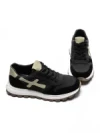 Pantofi Sport Barbati din piele naturala 8513 BLACK | ADVANCER
