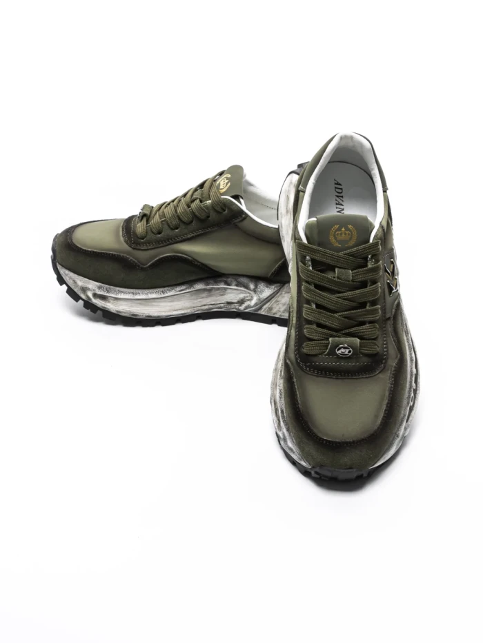 Pantofi Sport Barbati din piele naturala 2750 GREEN | ADVANCER
