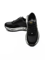 Pantofi Sport Barbati din piele naturala 2750 BLACK | ADVANCER