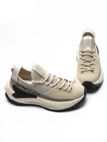 Pantofi Sport Barbati din piele naturala 8006 APRICOT | ADVANCER