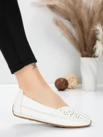 Balerini Dama din piele naturala 5001-1 CREAM | FORMATIONE
