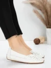 Balerini Dama din piele naturala 5001-1 CREAM | FORMATIONE