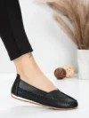 Balerini Dama din piele naturala 5001-1 BLACK | FORMATIONE