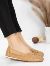 Balerini Dama din piele naturala 5001-1 APRICOT | FORMATIONE
