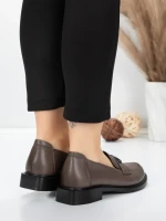 Pantofi Casual Dama din piele naturala 11520-176 APRICOT | ADVANCER