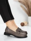 Pantofi Casual Dama din piele naturala 11520-176 APRICOT | ADVANCER