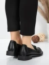 Pantofi Casual Dama din piele naturala 11520-120 BLACK | ADVANCER