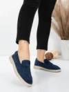 Pantofi Casual Dama din piele naturala 81980-2 DARK BLUE | ADVANCER