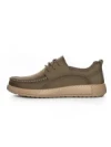 Mocasini Barbati din piele naturala A90007 KHAKI | ADVANCER