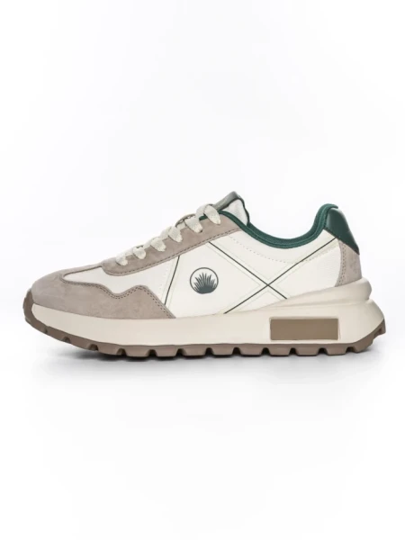 Pantofi Sport Barbati din piele naturala 7321883 CREAM | ADVANCER