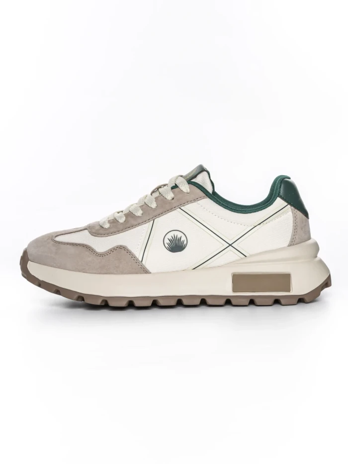 Pantofi Sport Barbati din piele naturala 7321883 CREAM | ADVANCER