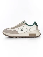 Pantofi Sport Barbati din piele naturala 7321883 CREAM | ADVANCER