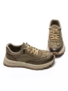 Pantofi Sport Barbati din piele naturala A90009 KHAKI | ADVANCER