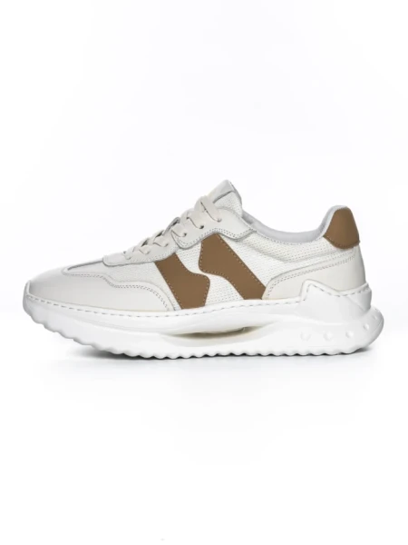 Pantofi Sport Barbati din piele naturala 69025 APRICOT | ADVANCER