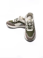 Pantofi Sport Barbati din piele naturala 20676 GREEN | ADVANCER