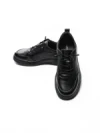 Pantofi Casual Barbati din piele naturala 929105 BLACK | ADVANCER