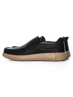 Mocasini Barbati din piele naturala A90006 BLACK | ADVANCER