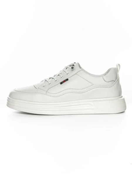 Pantofi Sport Barbati din piele naturala W27017 WHITE | ADVANCER