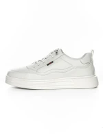 Pantofi Sport Barbati din piele naturala W27017 WHITE | ADVANCER