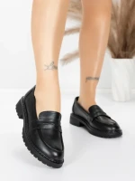 Pantofi Casual Dama din piele naturala 5729501 BLACK | ADVANCER