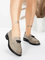 Pantofi Casual Dama din piele naturala 11520-120 GREY | ADVANCER
