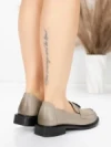 Pantofi Casual Dama din piele naturala 11520-120 GREY | ADVANCER
