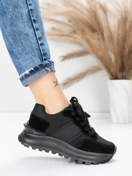 Sneakers Dama 5WL117 BLACK | MEI