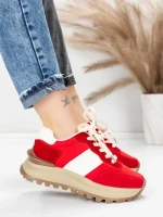 Sneakers Dama 5WL117 RED | MEI