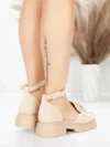 Pantofi Casual Dama 5H59 BEIGE | MEI