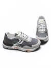 Pantofi Sport Barbati din piele naturala 2C717 GREY | ADVANCER