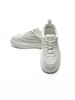 Pantofi Sport Barbati din piele naturala 5312 WHITE | ADVANCER