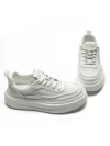 Pantofi Sport Barbati din piele naturala 5312 WHITE | ADVANCER