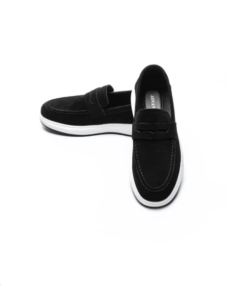 Mocasini Barbati din piele naturala 10135F BLACK | ADVANCER