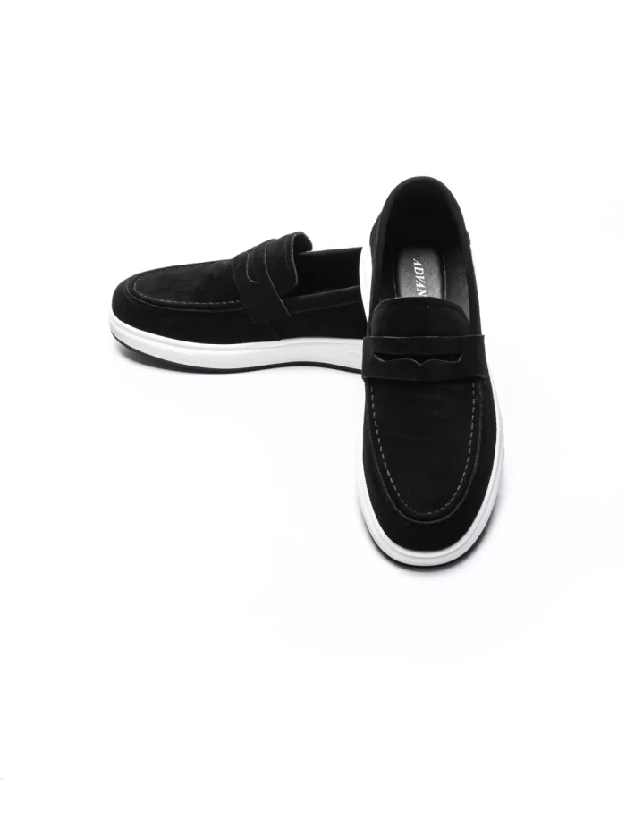 Mocasini Barbati din piele naturala 10135F BLACK | ADVANCER