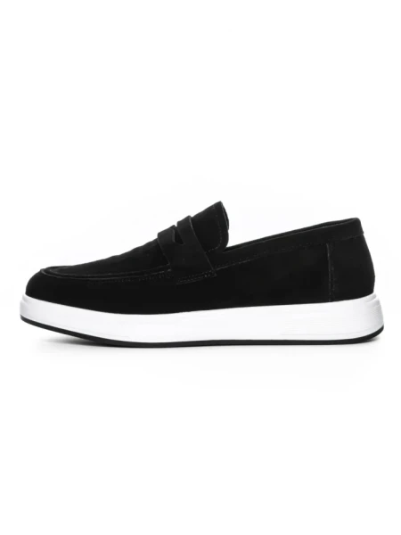 Mocasini Barbati din piele naturala 10135F BLACK | ADVANCER