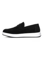 Mocasini Barbati din piele naturala 10135F BLACK | ADVANCER