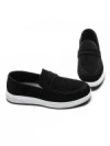 Mocasini Barbati din piele naturala 10135F BLACK | ADVANCER