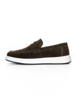 Mocasini Barbati din piele naturala 10135F BROWN | ADVANCER
