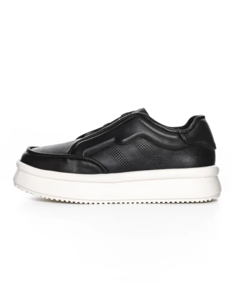 Pantofi Sport Barbati din piele naturala 5316 BLACK | ADVANCER